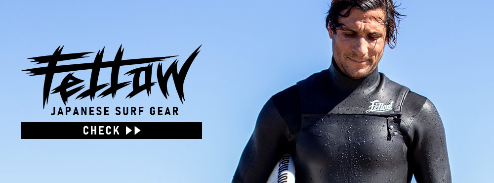 FELLOW ドライスーツ ブラック/ホワイト サーフスーツ FELLOW SURF 直営店｜ウェットスーツ・セミドライスーツ公式通販 フェロー
