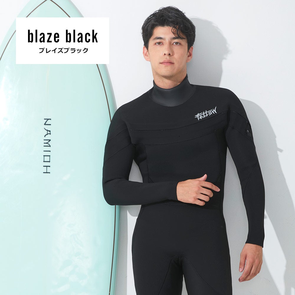 【あかれんが様★専用】日本製★3×3mm　ロングチェストジップ FELLOW メンズ ロングチェストジップ フルスーツ 3mm M～XXL 全2色
