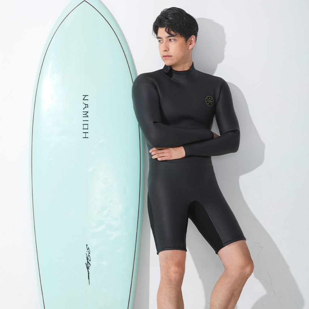 【m】【美品】FELLOW SURF スキン ロングジョン 3mm M FELLOW メンズ スキン ロングスプリング 3mm M～XLB 全1色 | FELLOW