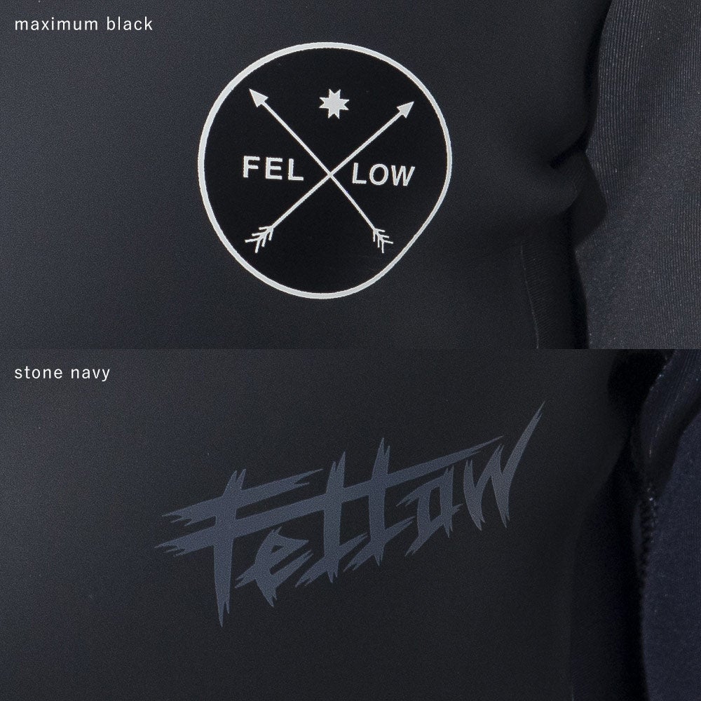 FELLOW メンズ マルチカラータッパー フロントジップ 2mm M～XXL 全2色