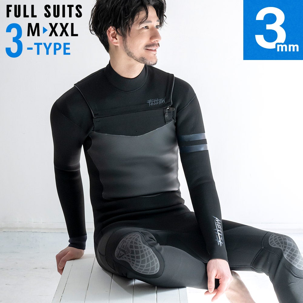 FELLOW SURF(フェロー)3mm フルスーツ メンズLサイズ相当 Amazon | FELLOW フェロー ウェットスーツ フルスーツ 3mm メンズ