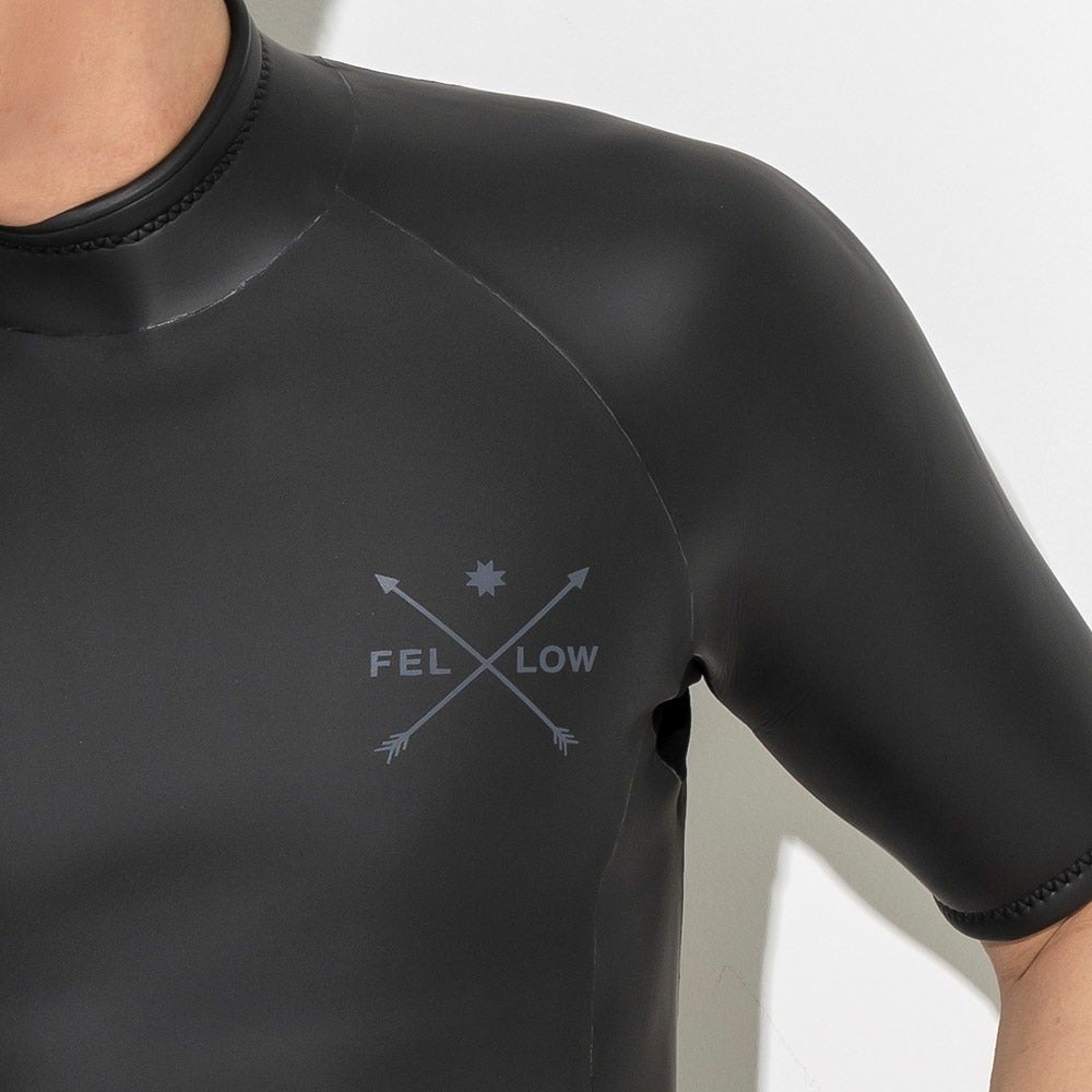 特価】FELLOW メンズ スキン シーガル バックジップ 3mm M～XXL 全1色