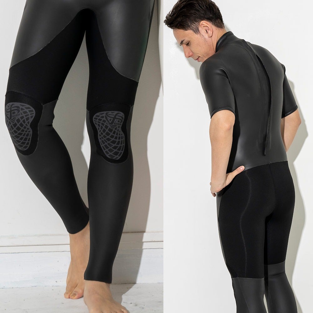 特価】FELLOW メンズ スキン シーガル バックジップ 3mm M～XXL 全1色