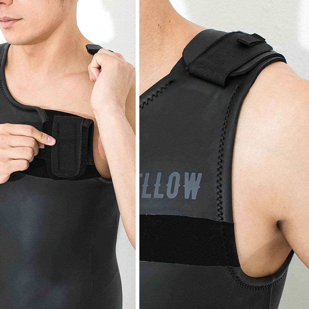 2mm Fellow ショート ジョン メンズ Amazon FELLOW ウェットスーツ