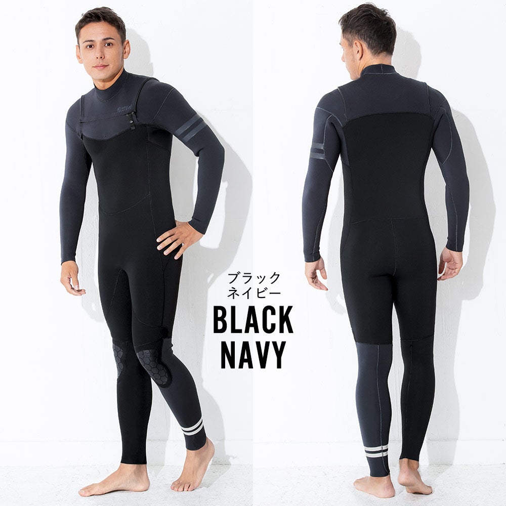 FELLOW メンズ フルスーツ チェストジップ 3mm M～XXL 全5色 | FELLOW