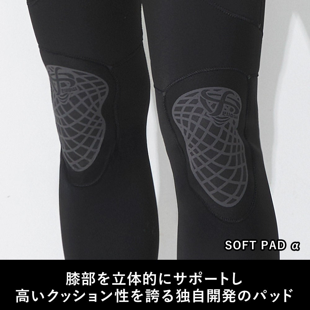 特価】FELLOW レディース スキン ロングジョン3mm ＆ タッパー3mm