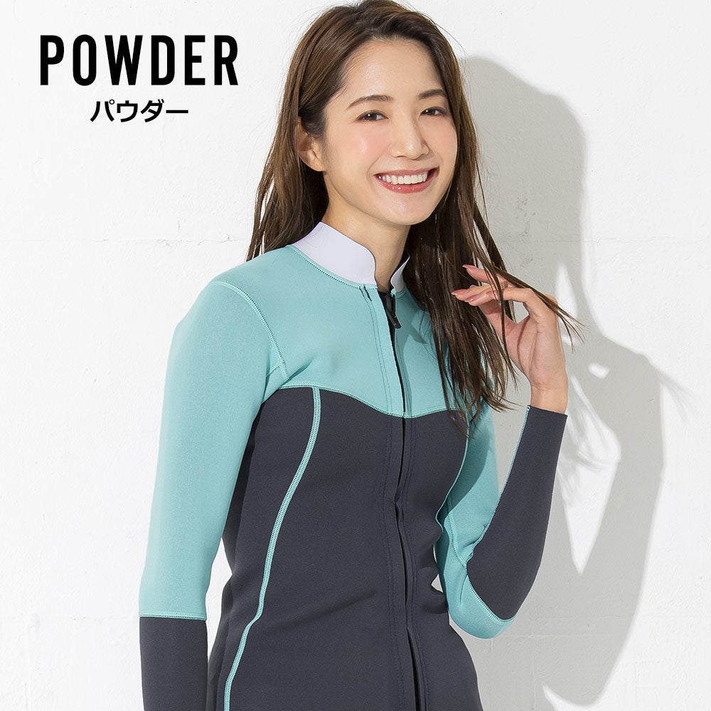 Ko'a レディース タッパー フロントジップ 2mm S～LL 全4色 | FELLOW