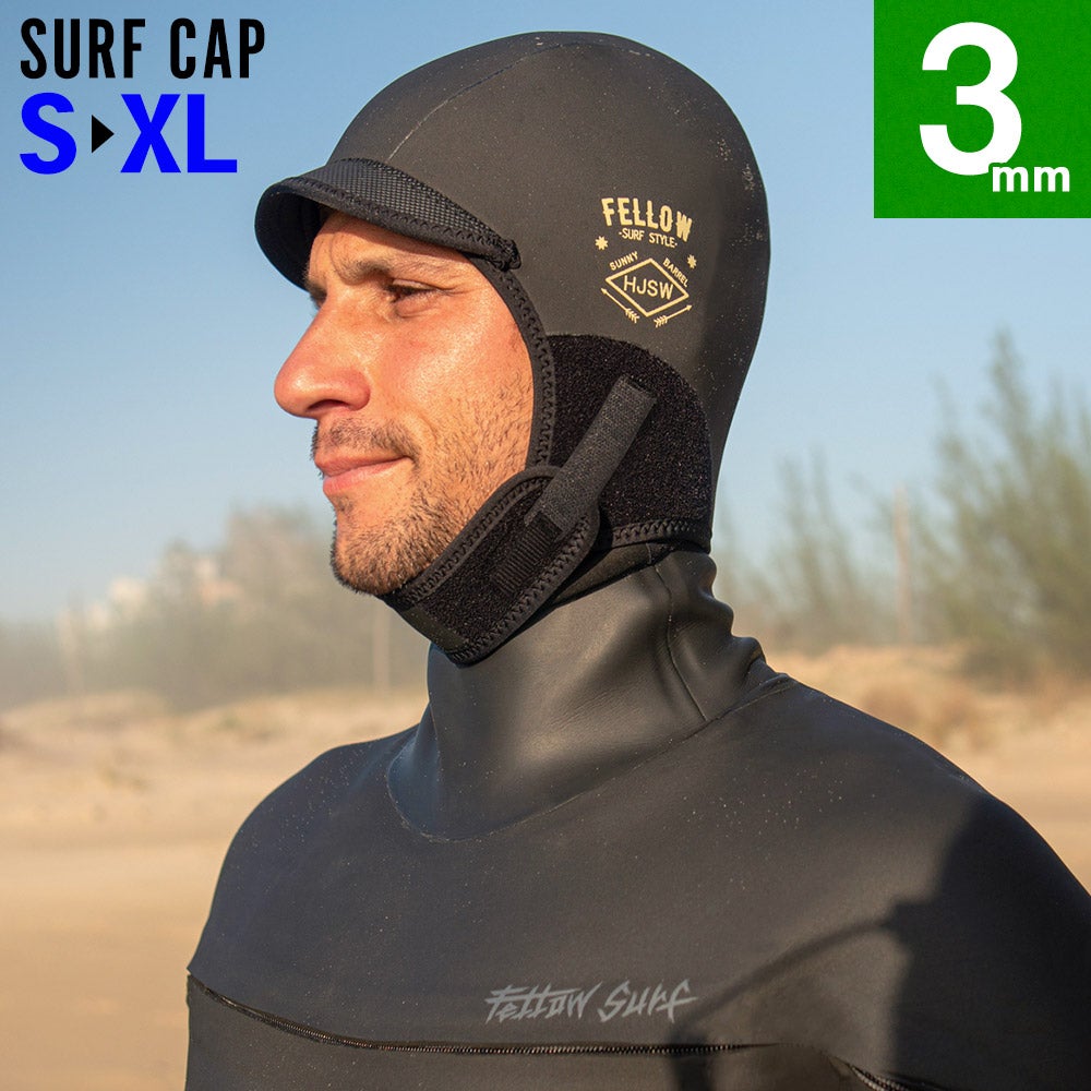 FELLOW ウィンターサーフキャップ ベルトタイプ 3mm S～XL メンズ