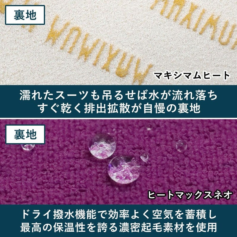FELLOW レディース セミドライ ロングチェストジップ 5x3mm S～LB 全1 