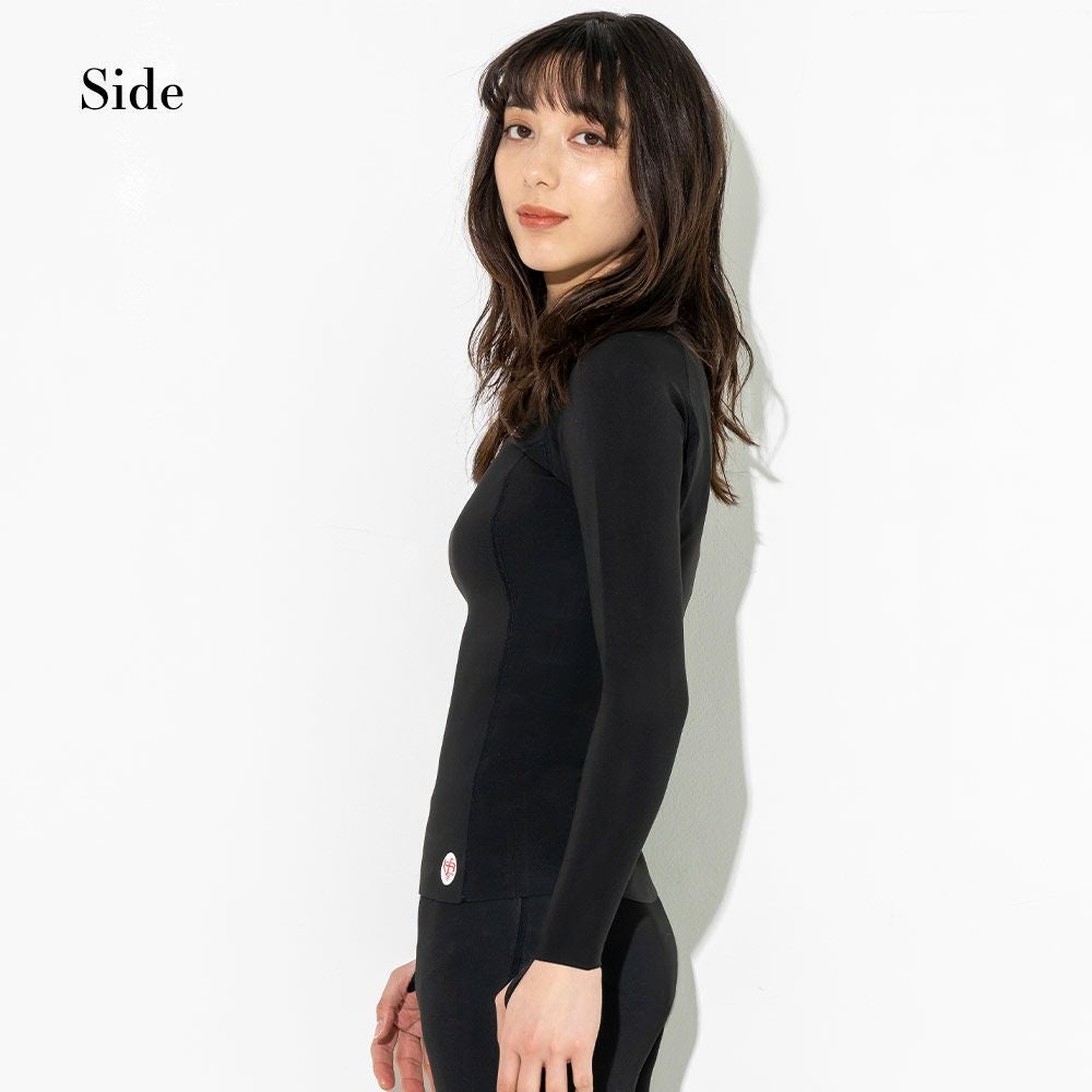 FELLOW 保温インナー メタルスキン 長袖 S～LB レディース 全1色