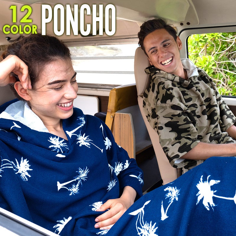 FELLOW お着替えポンチョ メンズ レディース ユニセックス フリーサイズ 全12色