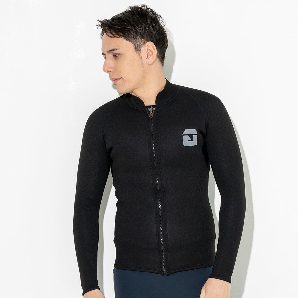メンズ タッパー フロントジップ 2.5mm M～XXL 全1色 | FELLOW SURF 直営店